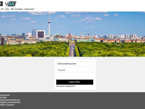 Login der VerwaltungsAkademie