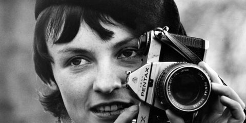 Porträt der Fotografin Marion Klemp um 1983