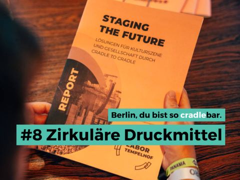 #8 Zirkuläre Druckmittel, Cradle to Cradle-Eventreihe