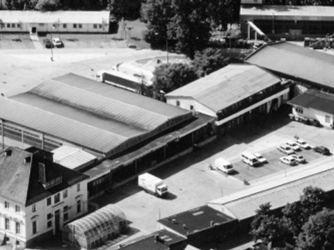 Das Firmengelände der SCHILKIN GmbH & Co. KG in Kaulsdorf