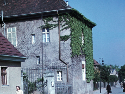 Historische Aufname vom Jagdschloss in der Prierosser Straße