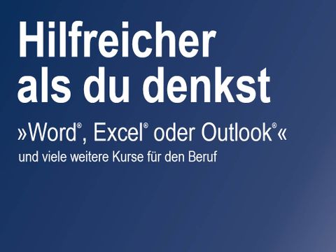 Slogan Hilfreicher als erwartet