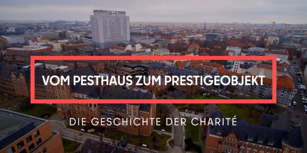 Startbild Denkmalfilm "Vom Pesthaus zum Prestigeobjekt. Die Geschichte der Charité"