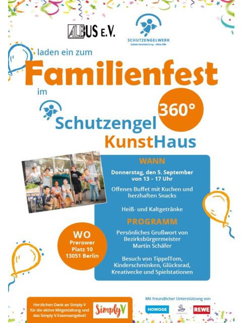 Familienfest im Kunsthaus 360 Grad