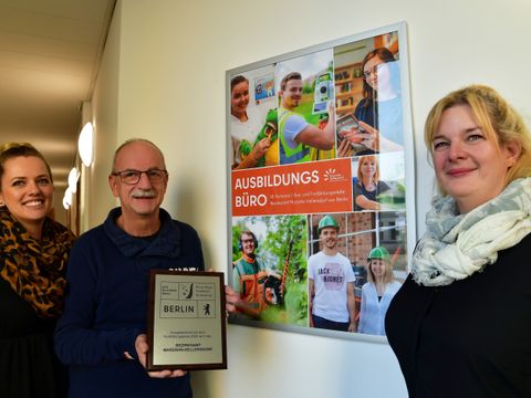 Bildvergrößerung: Ausbildungspreis Teamfoto