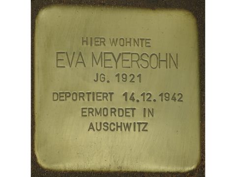 Stolperstein für Eva Meyersohn