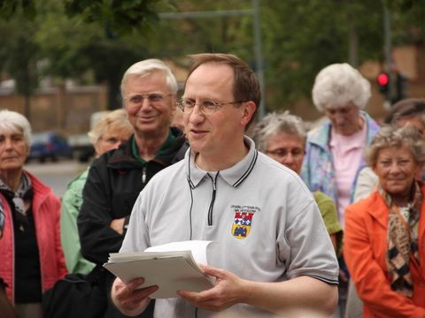 Start mit Klaus-Dieter Gröhler, Foto: Raimund Müller