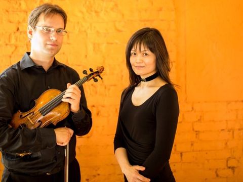 Johannes Jahnel mit Violine und Yui Yasuhara Klavier