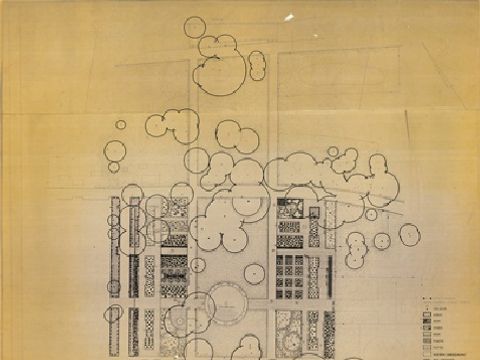 Bildvergrößerung: Rosengarten 1986 - Überformung