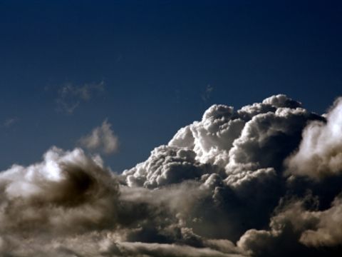 Gewitterwolken am Himmel