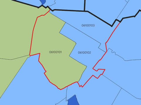 Karte der Bezirksregion Schloßstraße mit den Ergebnissen des Monitoring Soziale Stadt. Planungsraum Fichtenberg hat einen hohen Status und eine stabile Dynamik. PLR Schloßstraße und Markelstraße haben einen mittleren Status und eine stabile Dynamik.