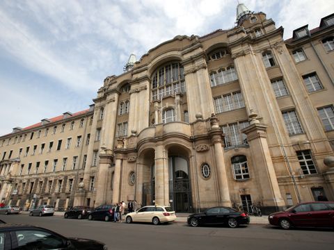 Blick auf das Berliner Landgericht in Mitte