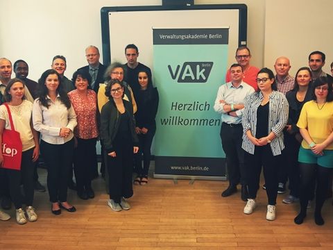 Gruppenbild der Student*innen aus Paris