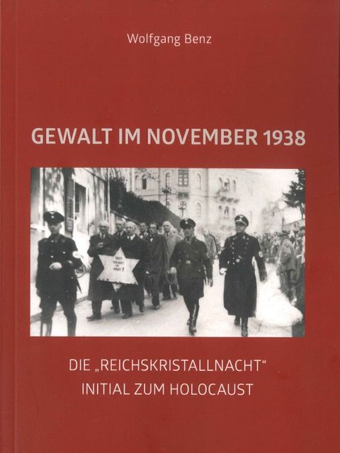 Deckblatt Reichskristallnacht - Gewalt im November 1938