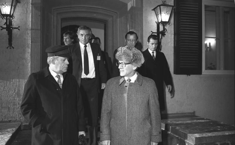 Treffen zwischen Erich Honecker und Helmut Schmidt, 12.12.1981