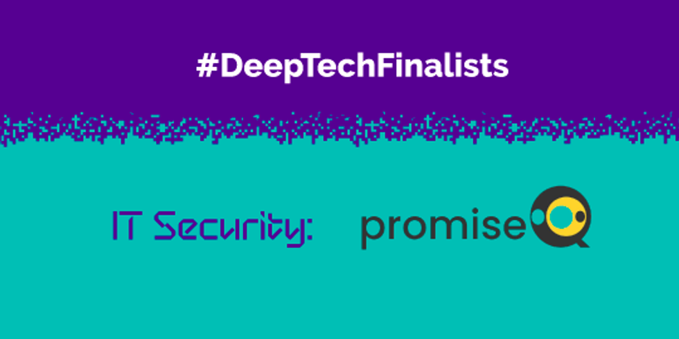 Logo promiseQ und Deep Tech Award