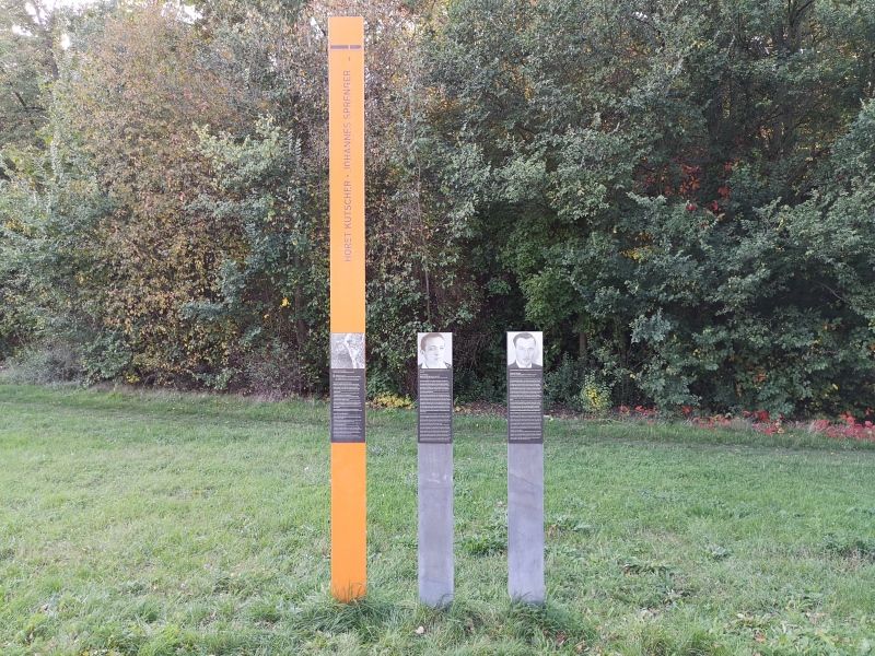 Gedenktafeln der Gedenkstätte Berliner Mauer, Kutscher, Sprenger