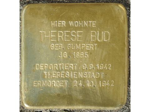 Stolperstein Therese Bud