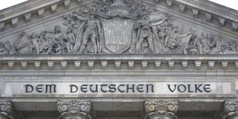 Das Gebäude des Reichstags