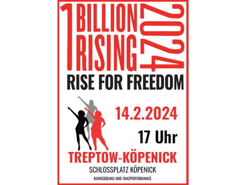 One Billion Rising Plakat 2024