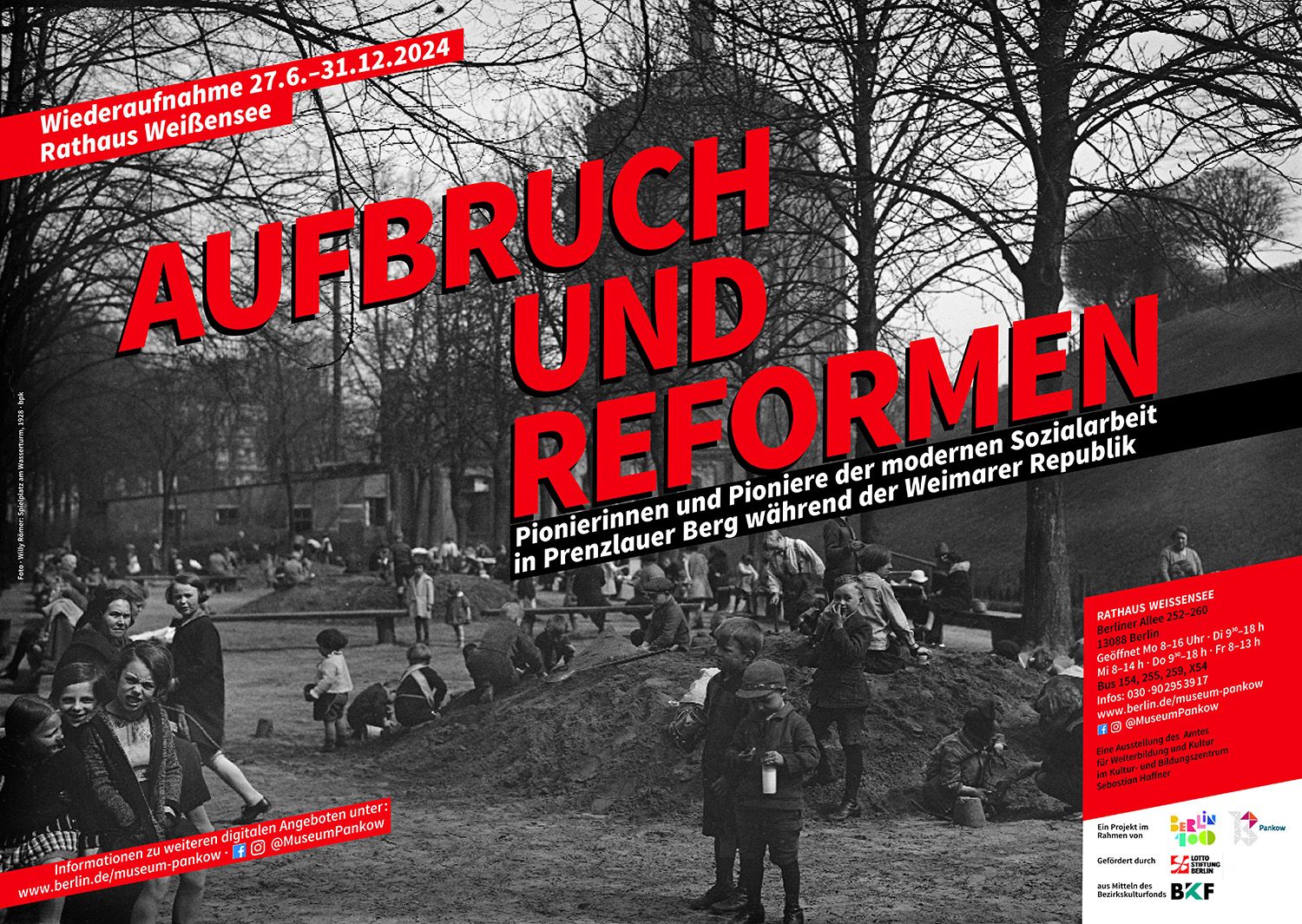 Aufbruch und Reformen, Plakat 2024