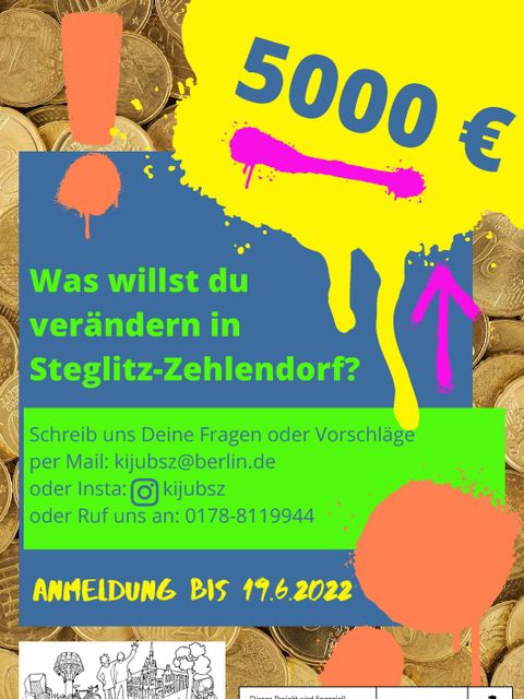 Bildvergrößerung: Flyer Rückseite - Kinder- und Jugendhaushalt Steglitz-Zehlendorf 2022