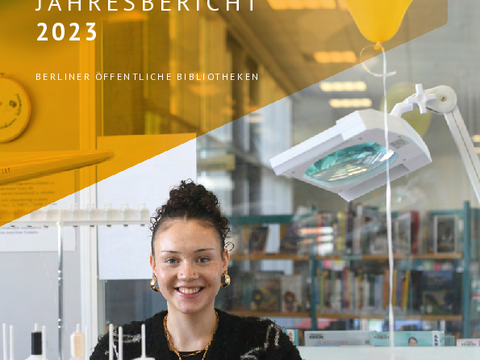 Bildvergrößerung: Jahresbericht 2023 der Berliner Öffentlichen Bibliotheken (VOEBB)