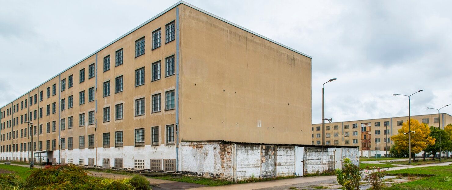 Das Gebäude des ehemaligen DDR-Jugendgefängnisses in Halle heute