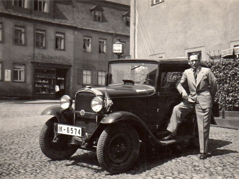 Egon Baginsky, 29 Jahre alt, in Rosenberg