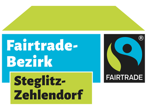 Logo Fairtrade-Bezirk Steglitz-Zehlendorf von Berlin