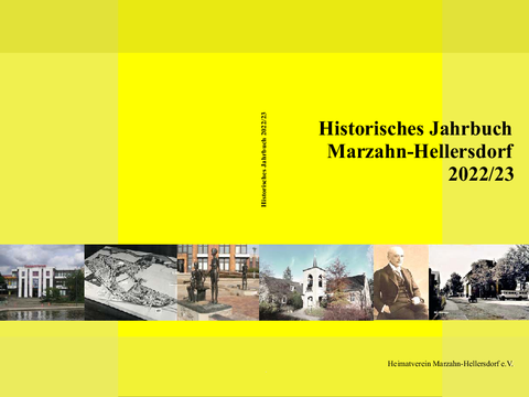 Umschlag des Historischen Jahrbuchs 2022-2023 in gelb