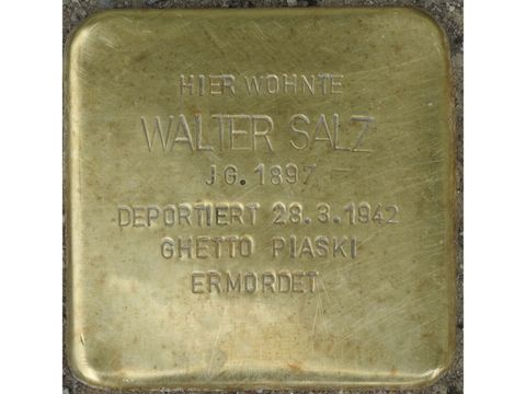 Stolperstein Walter Salz