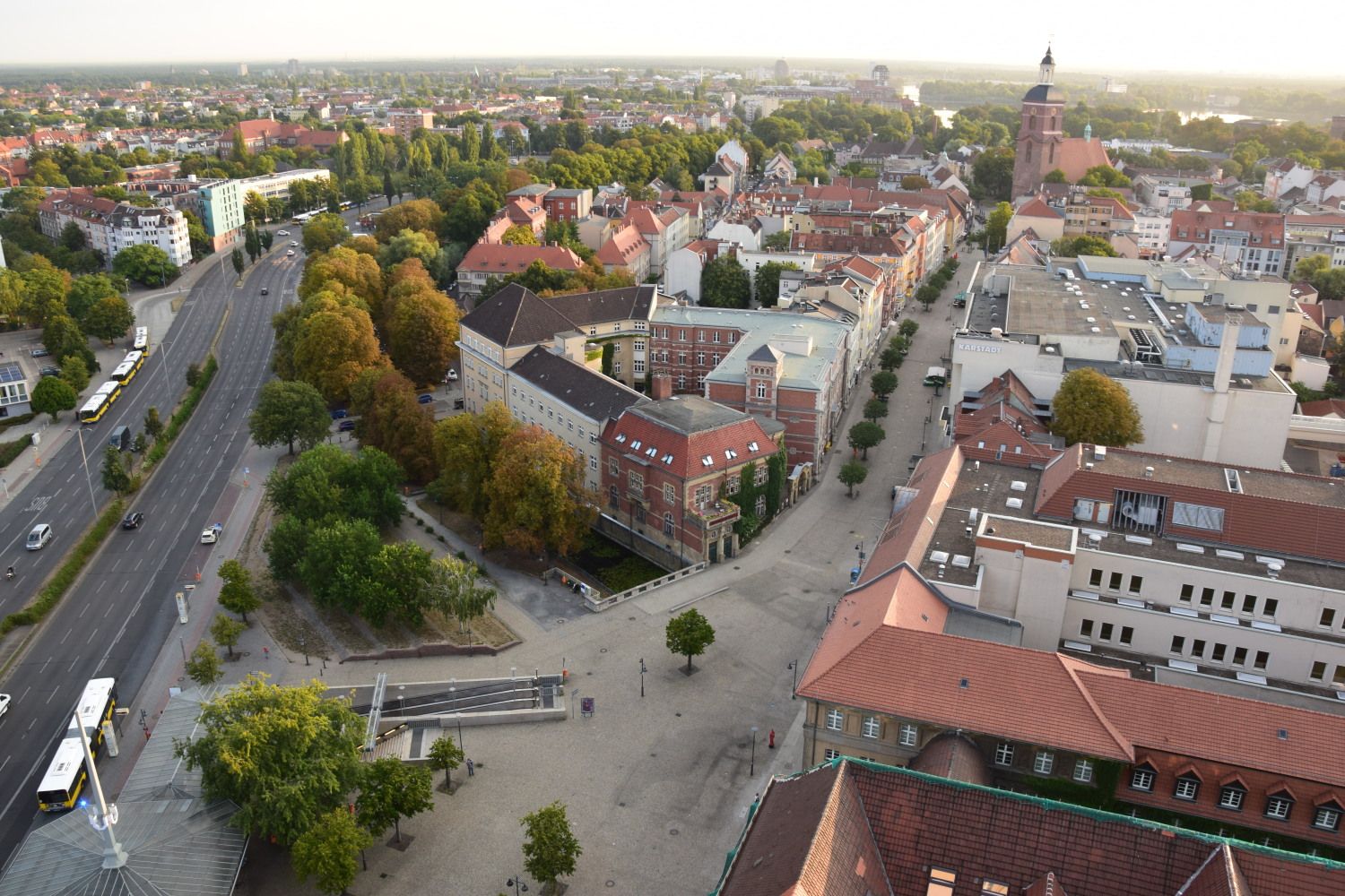 Blick über Alstadt Spandau