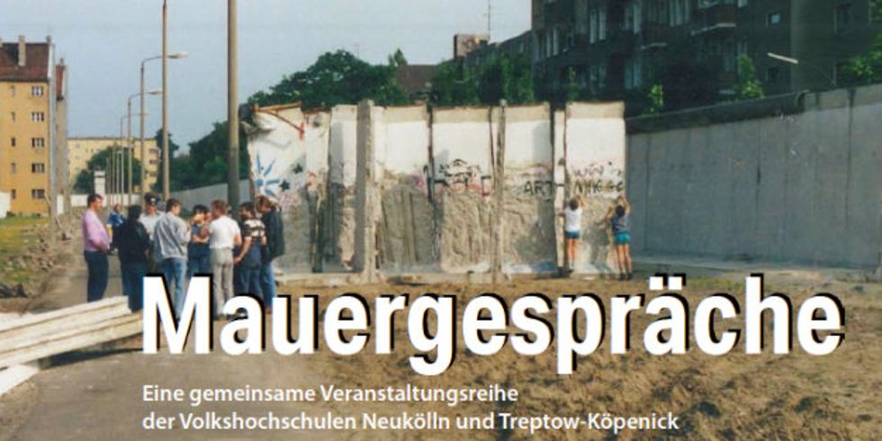 Mauer an der Bouchéstraße 1989
