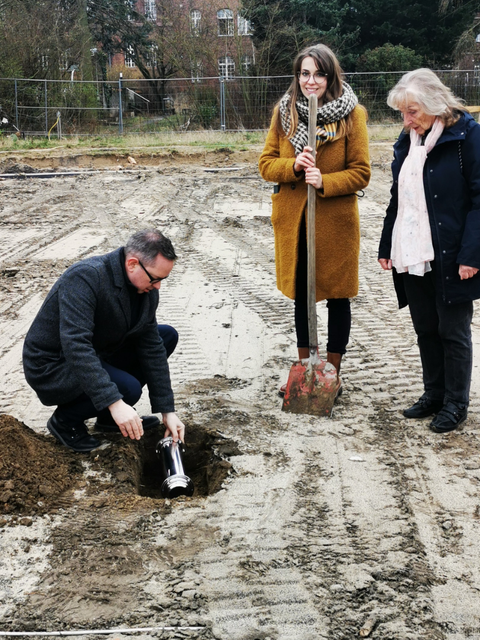 KIEZKLUB Treptow-Kolleg, Oliver Igel, Carolin Weingart, Elsa Brandt