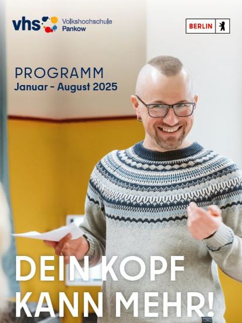 Titelbild Programmheft-Magazin 2025 - Erstes Semester