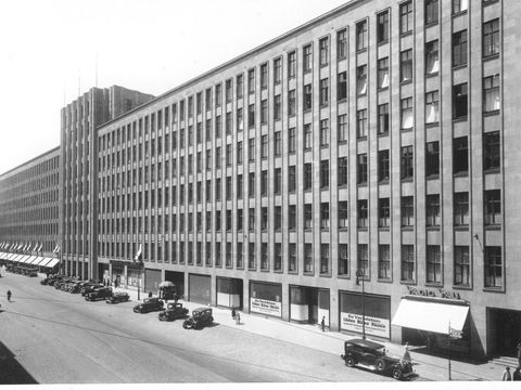 Bildvergrößerung: Karstadt-Gebäude 1931 in der Neuen Königstraße