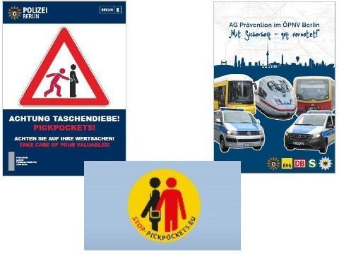 Bildvergrößerung: Plakate zur Präventionsaktion