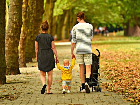 Familie im Park