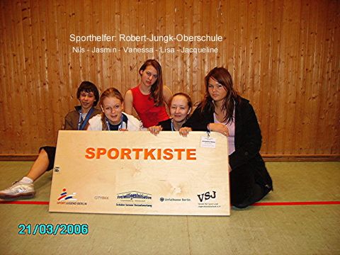 Die Sportkiste in der Robert-Jungk-Oberschule