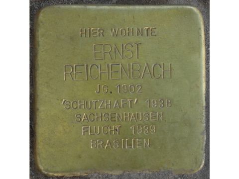 Stolperstein Ernst Reichenbach