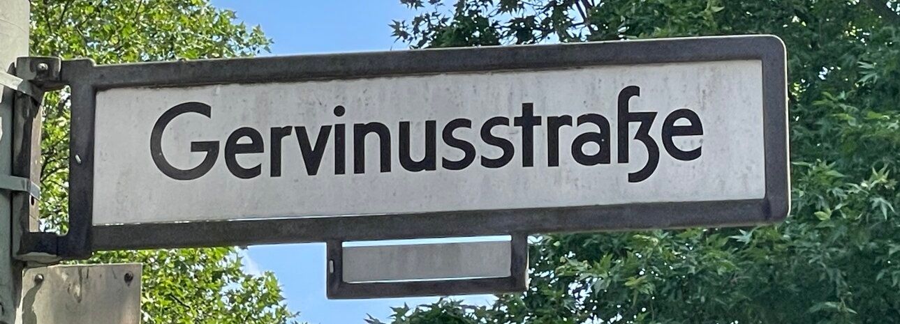 Die Gervinussstraße