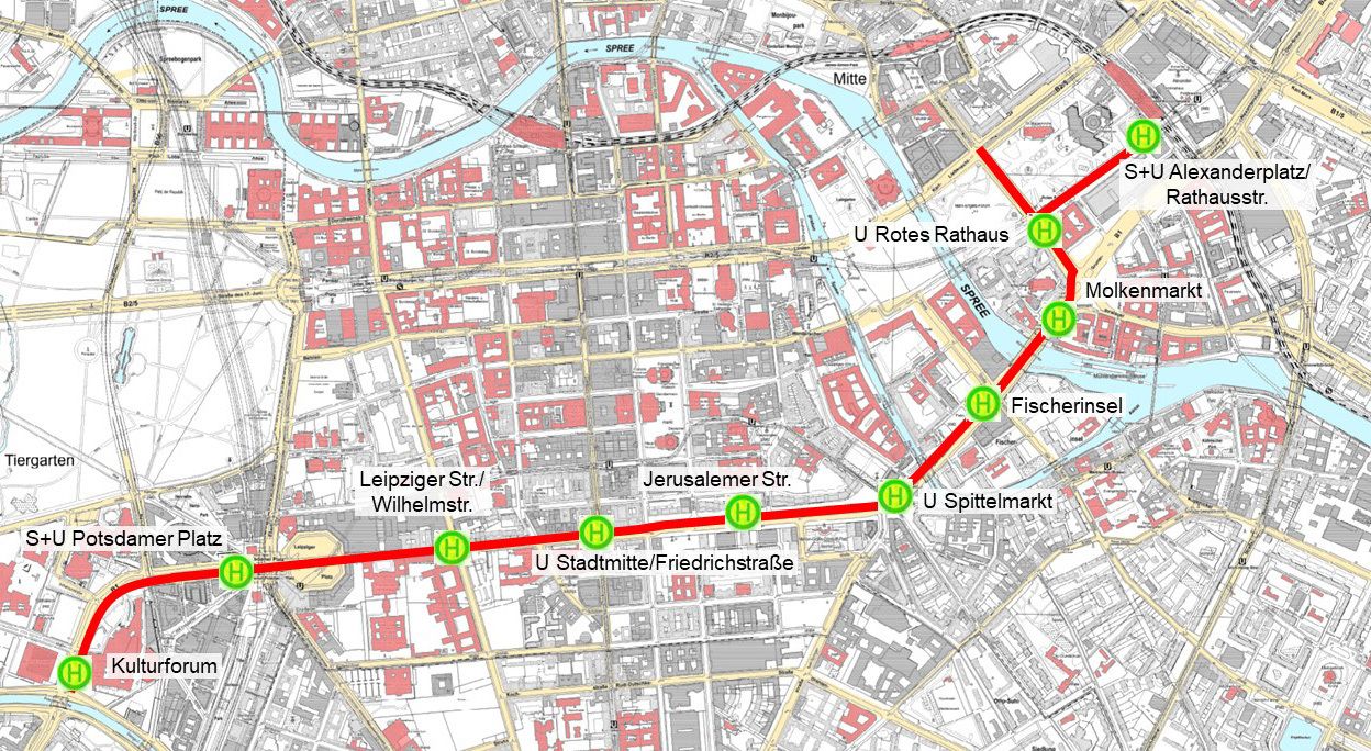 S Bahn Alexanderplatz Zum Potsdamer Platz