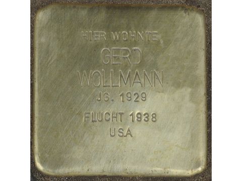 Stolperstein Gerd Wollmann