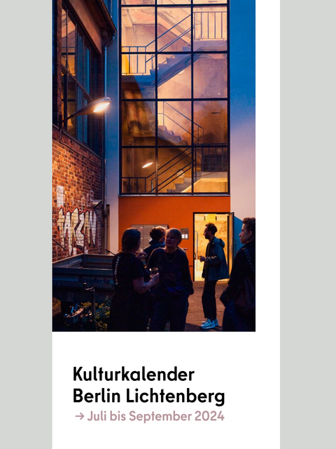 Coverbild Kulturkalender Juli bis September 2024