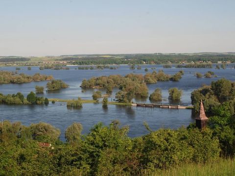 Frühjahrshochwasser im unteren Odertal