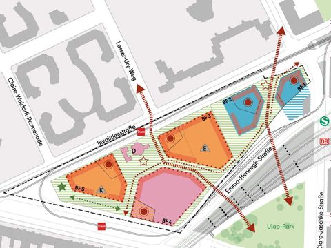 Bildvergrößerung: Rahmenplan „ULAP-Quartier / Invalidenstraße“