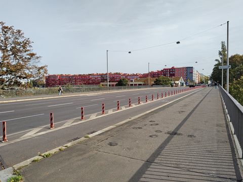 Kolonnenbrücke, Blickrichtung Ost