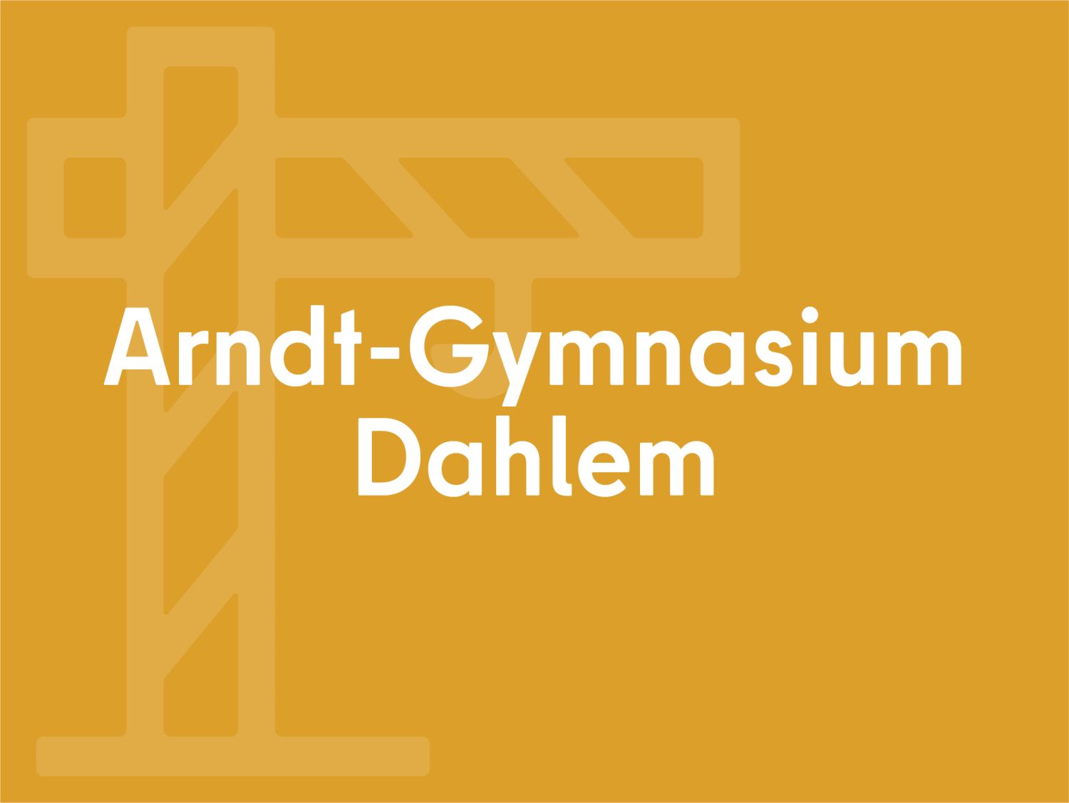 Arndt-Gymnasium Dahlem