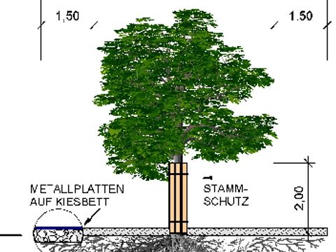 Hebebühneneinsatz für Baumarbeiten in Berlin